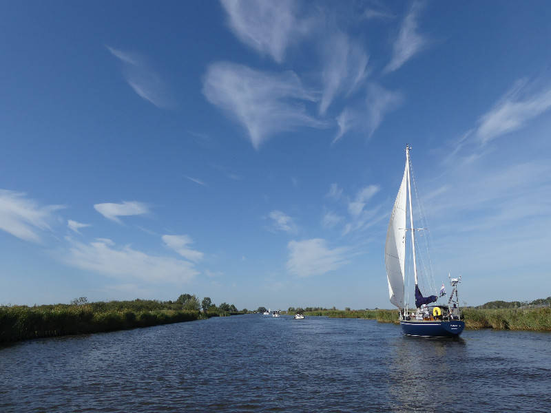 Segelboot Wasser Eingang